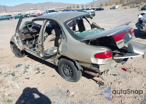 2000 Ford Contour Se Fleet from USA, damaged, VIN 3FAFP6631YM110483